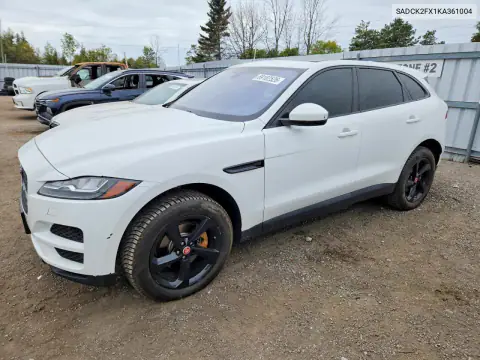 SADCK2FX1KA361004 — 2019 Jaguar F-Pace, Подтопление, фото до ремонта