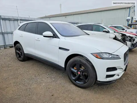 SADCK2FX1KA361004 — 2019 Jaguar F-Pace, фото 4 с аукциона Copart 20.10.2026, Подтопление