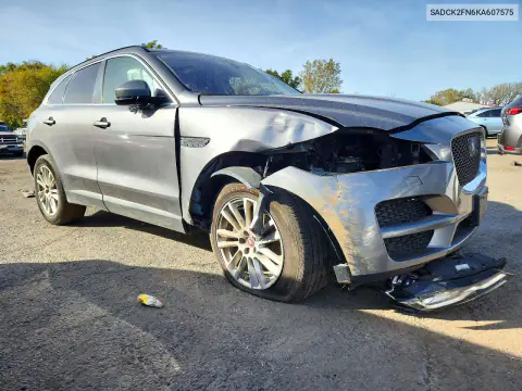 2019 Jaguar F-Pace Prestige VIN SADCK2FN6KA607575 фото 4