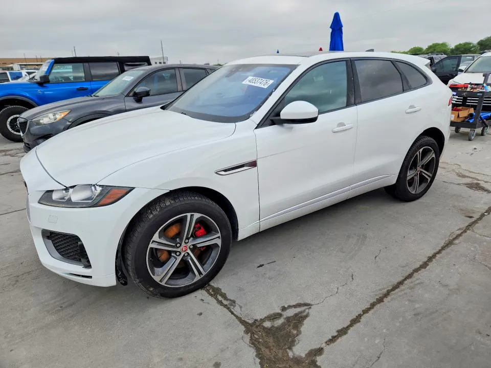 2020 JAGUAR F-PACE VIN SADCM2FV3LA641324 фото 1