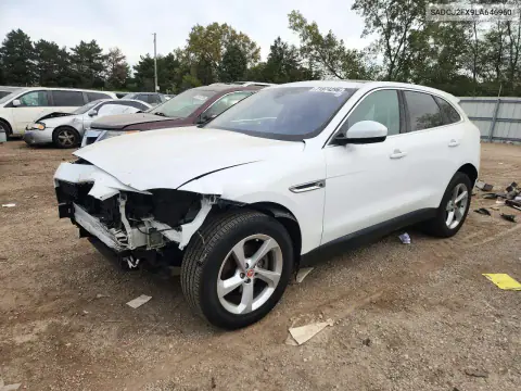 SADCJ2FX9LA646960 — 2020 Jaguar F-Pace, Передняя часть, фото до ремонта