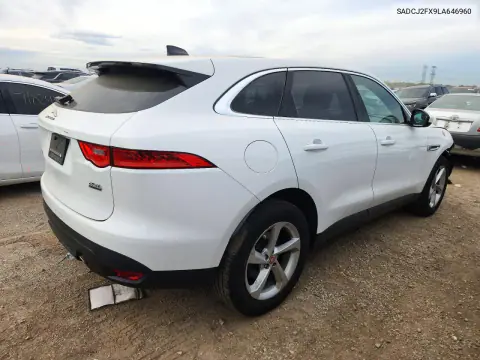 2020 Jaguar F-Pace Premium VIN SADCJ2FX9LA646960 фото 3