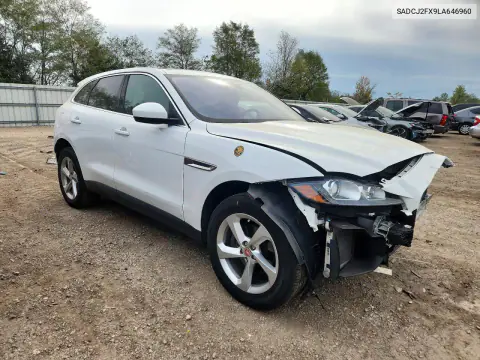 2020 Jaguar F-Pace Premium VIN SADCJ2FX9LA646960 фото 4