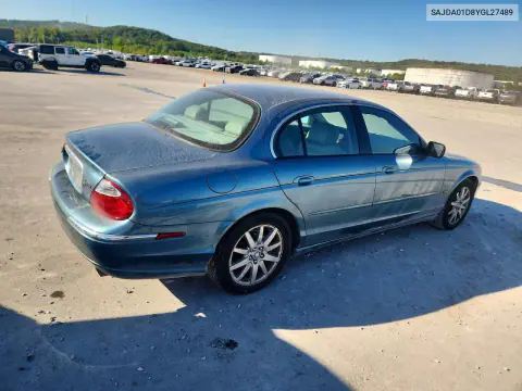 2000 Jaguar S-Type VIN SAJDA01D8YGL27489 фото 3