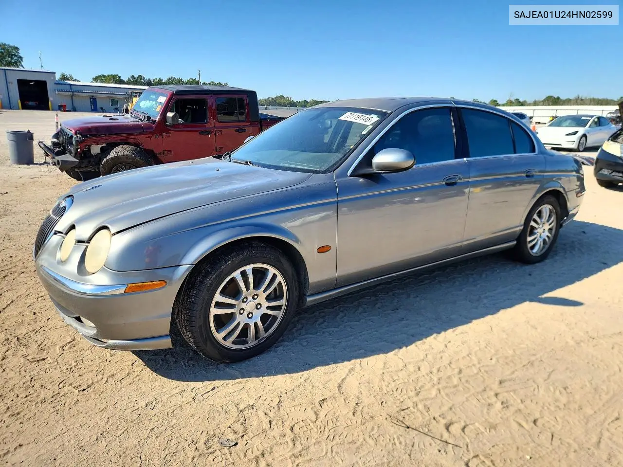 SAJEA01U24HN02599 Jaguar S-Type 2004 — повреждение Боковая часть, фото до ремонта