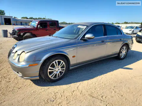 SAJEA01U24HN02599 Jaguar S-Type 2004 — повреждение Боковая часть, фото до ремонта
