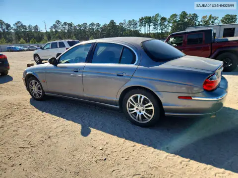 SAJEA01U24HN02599 — 2004 Jaguar S-Type, фото 2 с аукциона Copart, Боковая часть
