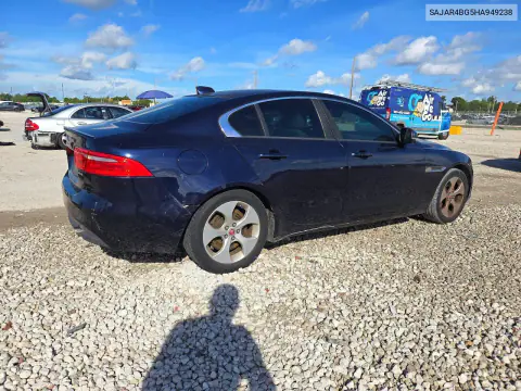 2017 Jaguar Xe VIN SAJAR4BG5HA949238 фото 3