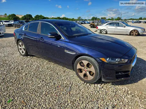 2017 Jaguar Xe VIN SAJAR4BG5HA949238 фото 4