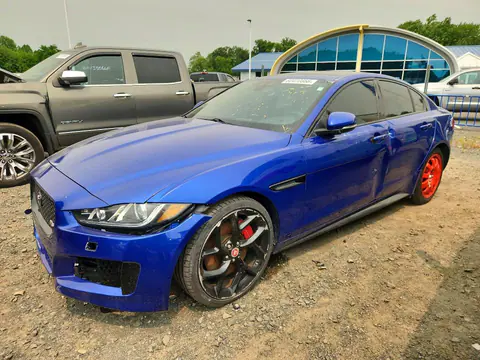 SAJAM4FV0KCP43828 — 2019 Jaguar XE, Передняя часть (Front End), фото до ремонта