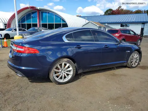 2012 Jaguar Xf VIN SAJWA0FB0CLS56871 фото 3