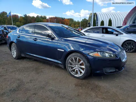 2012 Jaguar Xf VIN SAJWA0FB0CLS56871 фото 4