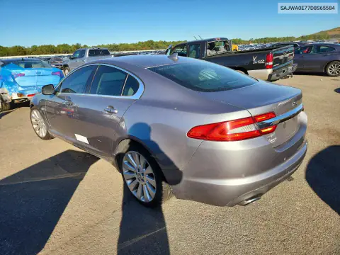 SAJWA0E77D8S65584 — 2013 Jaguar XF, фото 2 с аукциона Copart 16.10.2026, Подтопление