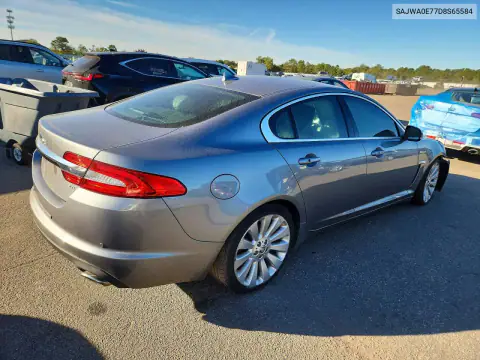 SAJWA0E77D8S65584 — 2013 Jaguar XF, фото 3 с аукциона Copart 16.10.2026, Подтопление