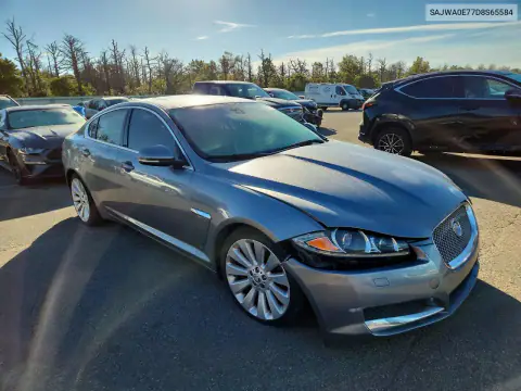 SAJWA0E77D8S65584 — 2013 Jaguar XF, фото 4 с аукциона Copart 16.10.2026, Подтопление