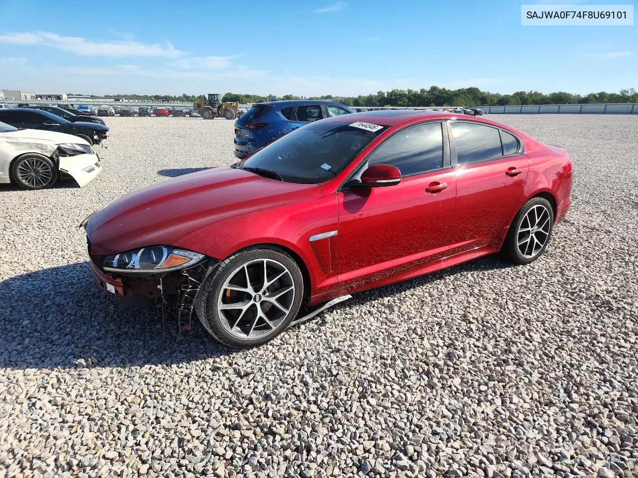 2015 Jaguar Xf 3.0 Sport VIN SAJWA0F74F8U69101 фото 1