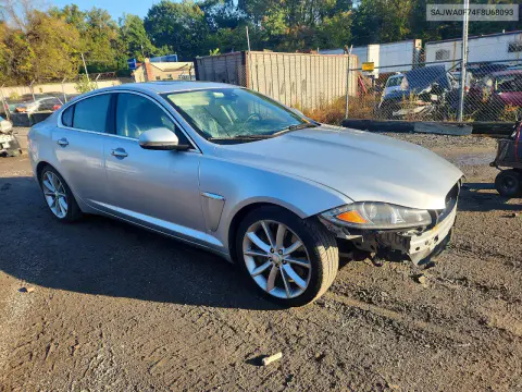 2015 Jaguar Xf 3.0 Sport VIN SAJWA0F74F8U68093 фото 4
