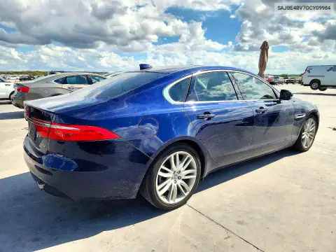 SAJBE4BV7GCY09984 — 2016 Jaguar XF, фото 3 с аукциона Copart, Передняя часть