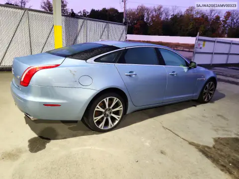 2010 Jaguar Xjl Portfolio VIN SAJWA2GE2AMV00323 фото 3