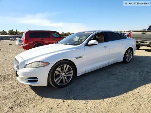 SAJWA2GZ5E8V65264 — 2014 Jaguar XJ, Мелкие вмятины и царапины, фото до ремонта