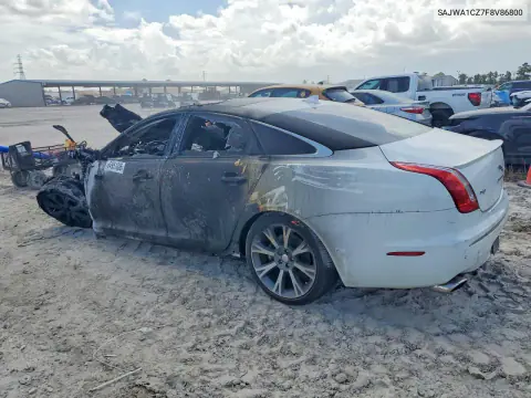 2015 Jaguar Xj VIN SAJWA1CZ7F8V86800 фото 2