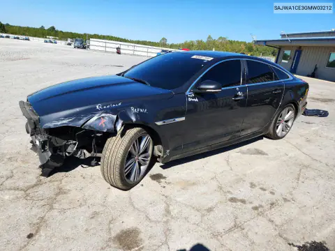 2016 Jaguar Xj Supercharged VIN SAJWA1CE3GMW03212 фото 1