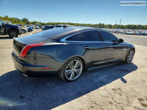 2016 Jaguar Xj Supercharged VIN SAJWA1CE3GMW03212 фото 3