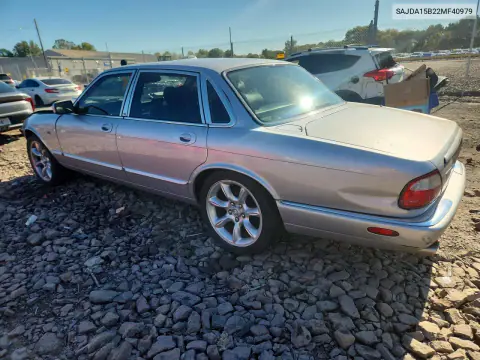 2002 Jaguar Xjr VIN SAJDA15B22MF40979 фото 2