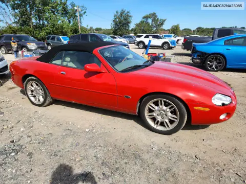 2002 Jaguar Xk8 VIN SAJDA42C82NA28085 фото 4