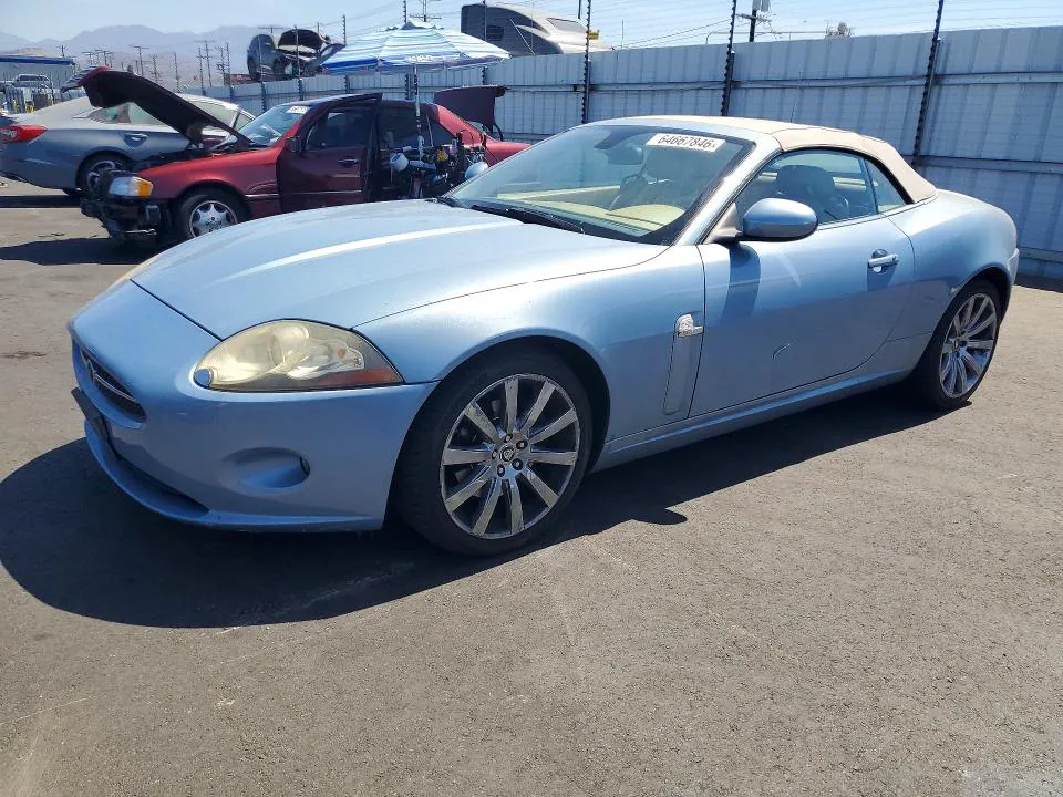 2007 JAGUAR XK VIN SAJWA44B275B09152 фото 1