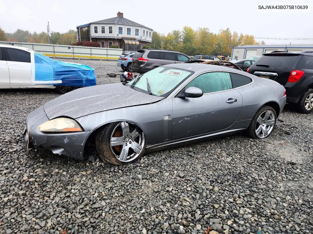 2007 Jaguar Xk VIN SAJWA43B075B10639 фото 1
