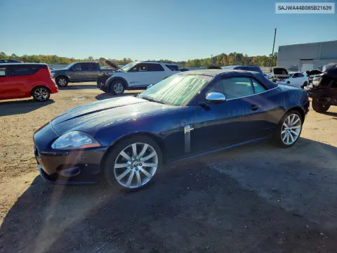 SAJWA44B085B21639 — 2008 Jaguar XK, Передняя часть, фото до ремонта