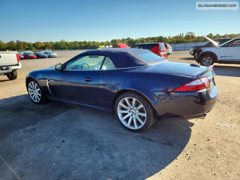 2008 Jaguar Xk VIN SAJWA44B085B21639 фото 2