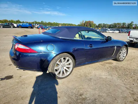 2008 Jaguar Xk VIN SAJWA44B085B21639 фото 3