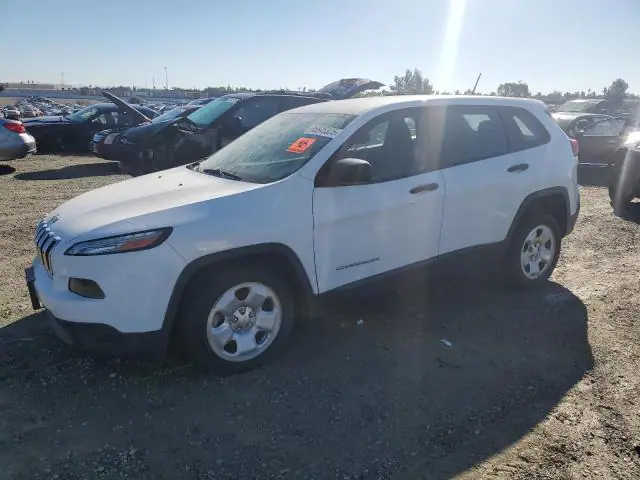 1C4PJLAB3HW574579 — 2017 Jeep Cherokee Sport, Ходовая часть (Undercarriage), фото до ремонта