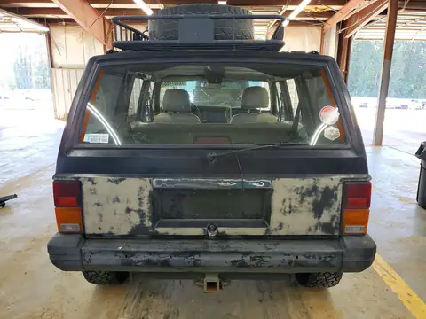 1J4FT27S1RL121405 — 1996 Jeep Cherokee, Передняя часть, фото до ремонта