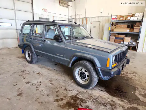 1998 Jeep Cherokee Se VIN 1J4FJ28S4WL147111 фото 4