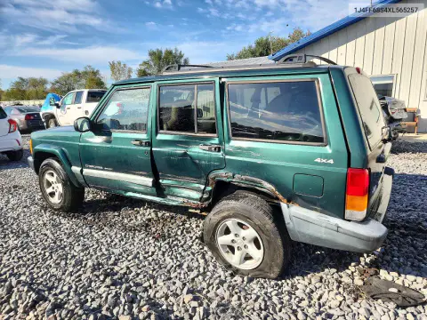 1999 Jeep Cherokee Sport VIN 1J4FF68S4XL565257 фото 2