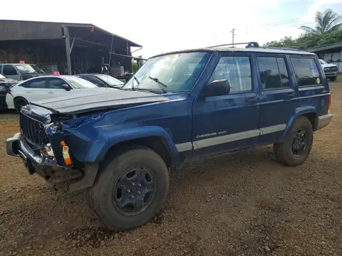 1J4FF48S21L610434 — 2001 Jeep Cherokee, Передняя часть (Front End), фото до ремонта