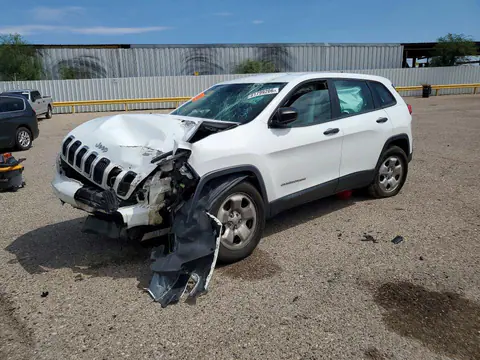 1C4PJLABXEW305734 — 2014 Jeep Cherokee, Передняя часть (Front End), фото до ремонта
