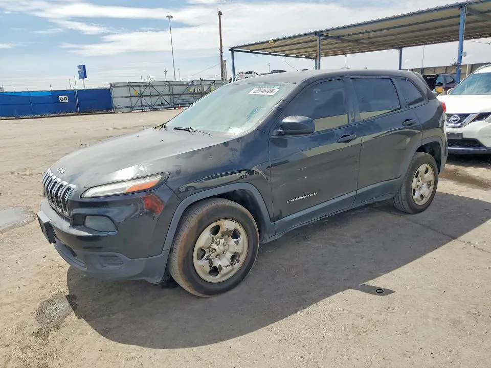 2014 JEEP CHEROKEE VIN 1C4PJMAB1EW192262 фото 1