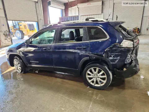 2014 Jeep Cherokee Limited VIN 1C4PJLDS1EW158179 фото 2