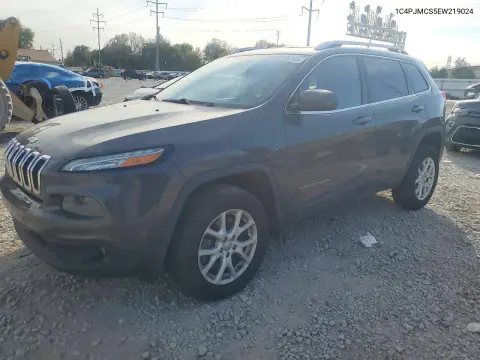 1C4PJMCS5EW219024 — 2014 Jeep Cherokee, Передняя часть, фото до ремонта