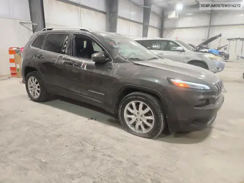 2014 Jeep Cherokee Limited VIN 1C4PJMDS7EW316272 фото 4