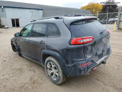 1C4PJMBS9EW137699 — 2014 Jeep Cherokee, фото 2 с аукциона Copart, Передняя часть