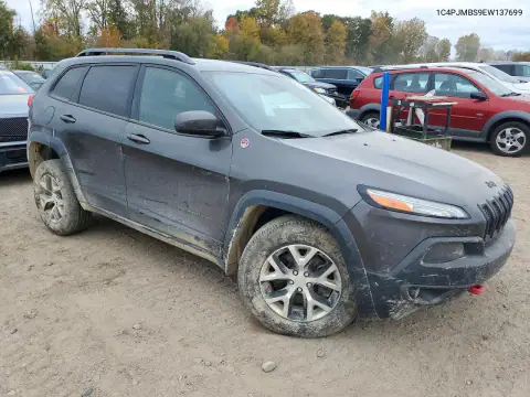 1C4PJMBS9EW137699 — 2014 Jeep Cherokee, фото 4 с аукциона Copart, Передняя часть
