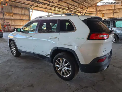 1C4PJMDS7EW147094 — 2014 Jeep Cherokee, фото 2 с аукциона Copart, Боковая часть