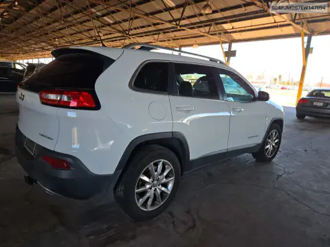 1C4PJMDS7EW147094 — 2014 Jeep Cherokee, фото 3 с аукциона Copart, Боковая часть