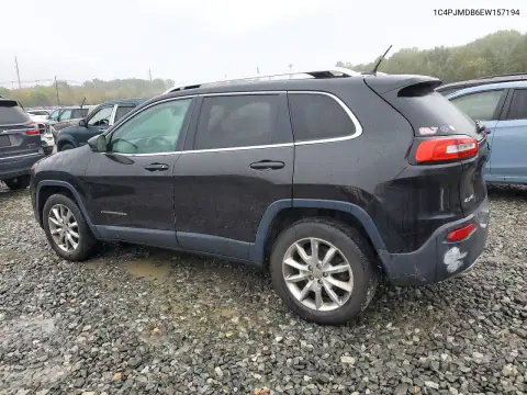 1C4PJMDB6EW157194 — 2014 Jeep Cherokee, фото 2 с аукциона Copart 15.10.2026, Сторона