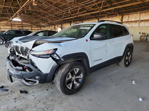 1C4PJMBS7FW712822 — 2015 Jeep Cherokee, Передняя часть (Front End), фото до ремонта